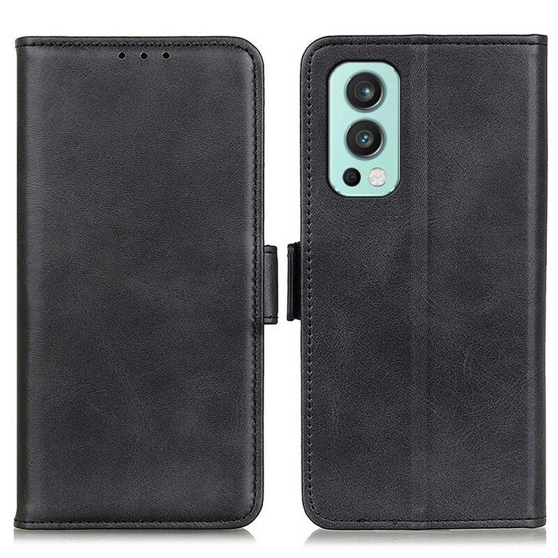 Folio-hoesje voor OnePlus Nord 2 5G Flip Case Dubbele Klep