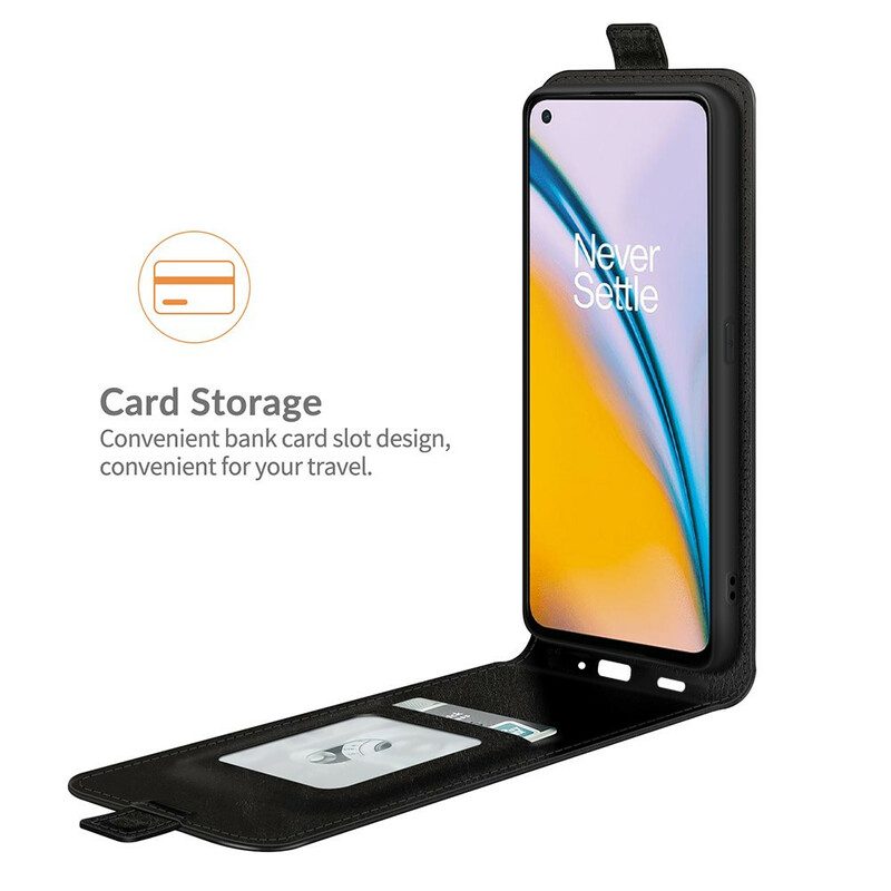 Folio-hoesje voor OnePlus Nord 2 5G Flip Case Retro Opvouwbaar