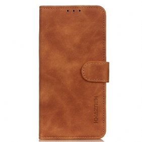 Folio-hoesje voor OnePlus Nord 2 5G Mat Vintage Leereffect Khazneh