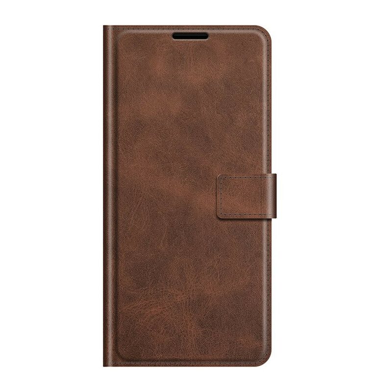 Folio-hoesje voor OnePlus Nord 2 5G Slank Extreem Leereffect