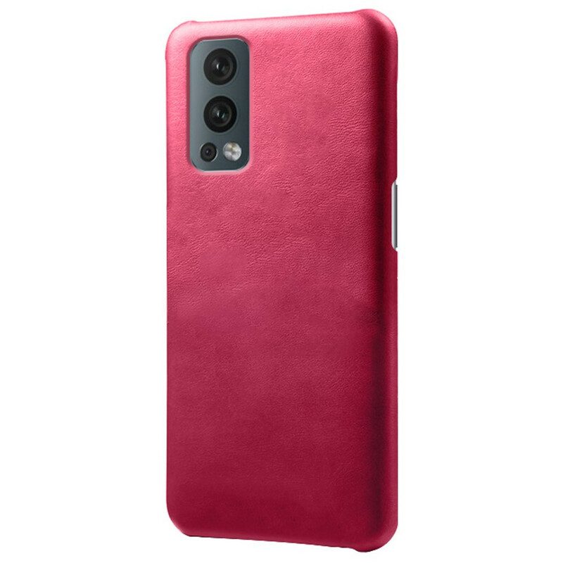 Hoesje voor OnePlus Nord 2 5G Ksq Leereffect