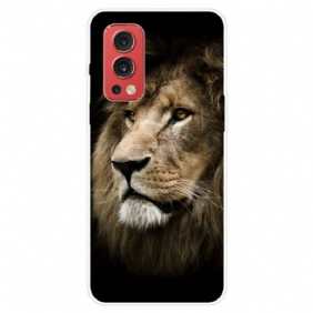 Hoesje voor OnePlus Nord 2 5G Leeuwen Hoofd