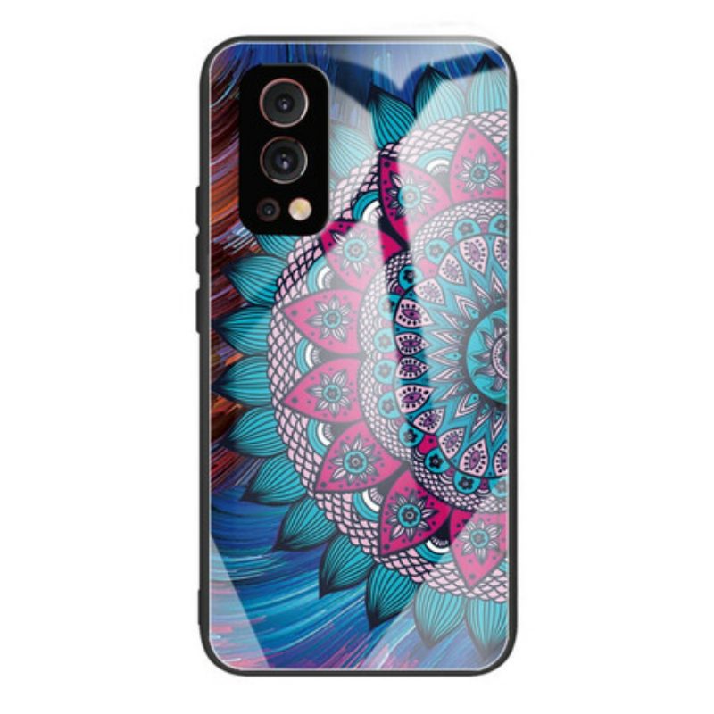 Hoesje voor OnePlus Nord 2 5G Mandala Gehard Glas