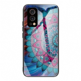 Hoesje voor OnePlus Nord 2 5G Mandala Gehard Glas