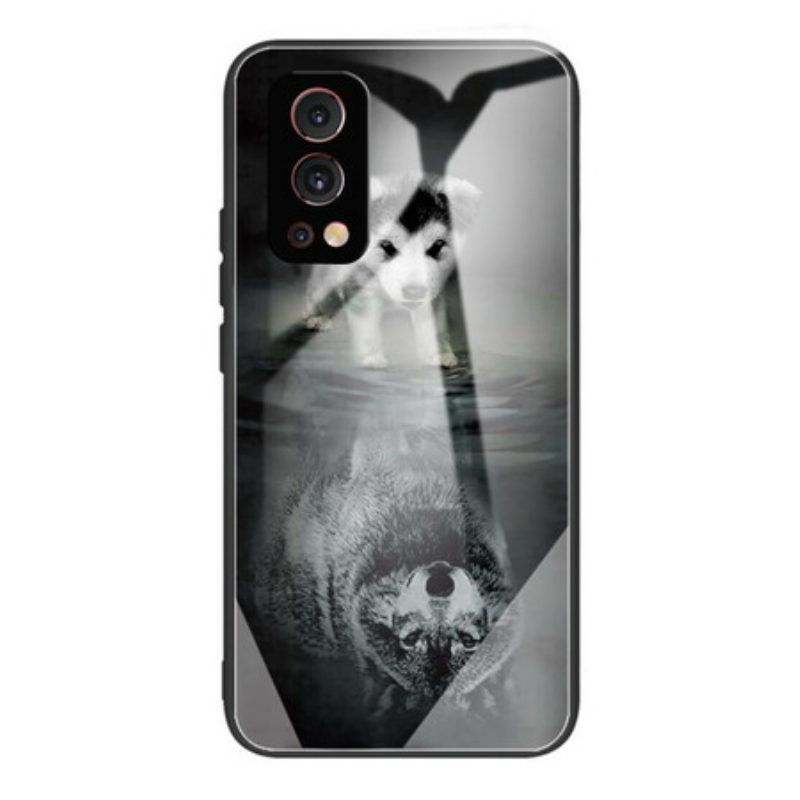 Hoesje voor OnePlus Nord 2 5G Puppy Dream Gehard Glas