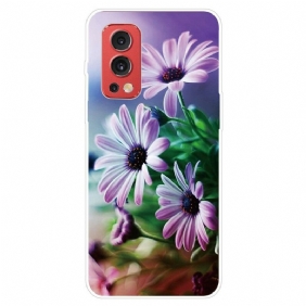 Hoesje voor OnePlus Nord 2 5G Realistische Bloemen