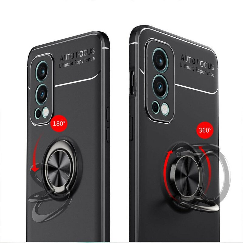 Hoesje voor OnePlus Nord 2 5G Roterende Ring