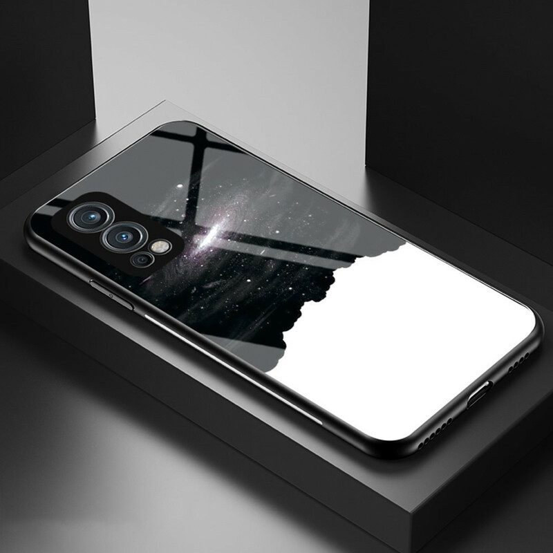 Hoesje voor OnePlus Nord 2 5G Schoonheid Gehard Glas