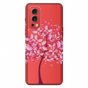 Hoesje voor OnePlus Nord 2 5G Transparante Vlinderboom