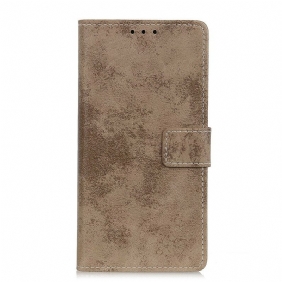 Leren Hoesje voor OnePlus Nord 2 5G Vintage Kunstleer