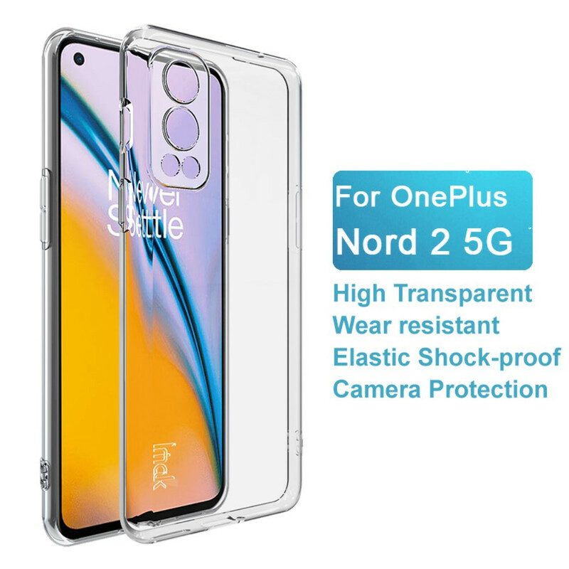 Telefoonhoesje voor OnePlus Nord 2 5G Imak Transparant