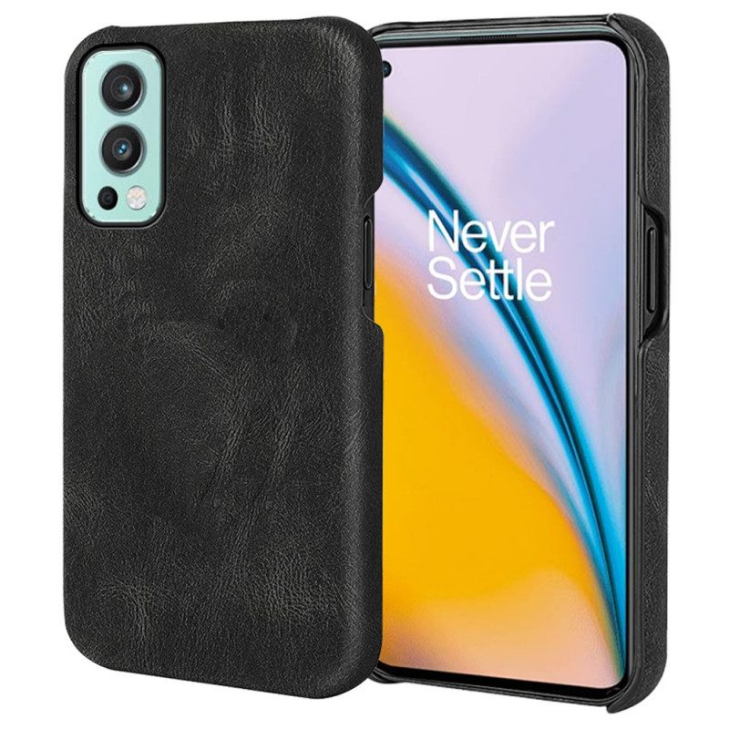 Telefoonhoesje voor OnePlus Nord 2 5G Nieuwe Kleuren Elegantie Ledereffect