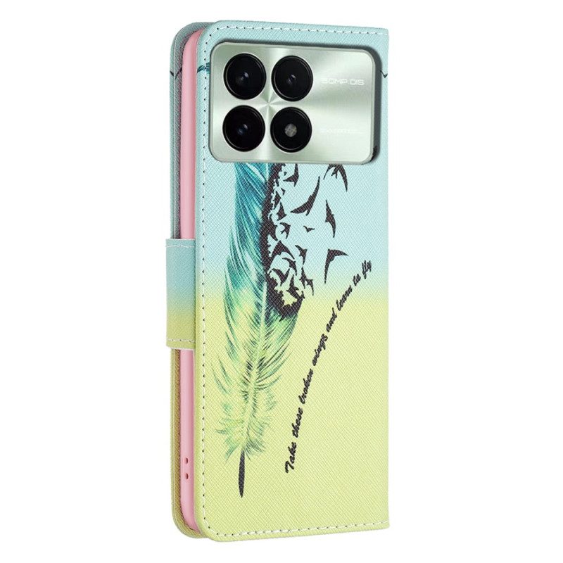 Bescherming Hoesje Poco X6 Pro 5g Veren En Vogels