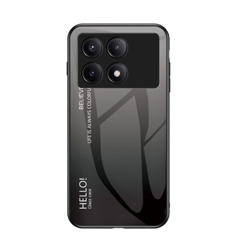 Case Hoesje Poco X6 Pro 5g Telefoonhoesje Hallo Gehard Glas