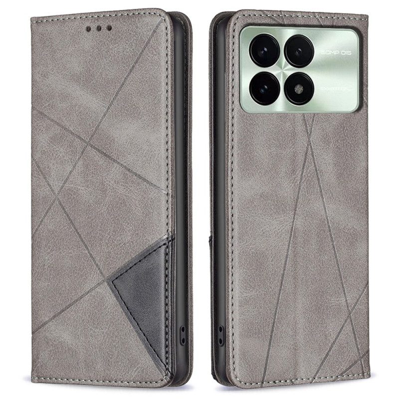 Folio-hoesje Poco X6 Pro 5g Diamanten Bescherming Hoesje