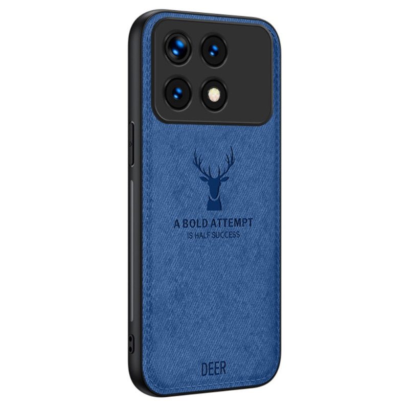 Hoesje Poco X6 Pro 5g Hertenpatroon Bescherming Hoesje