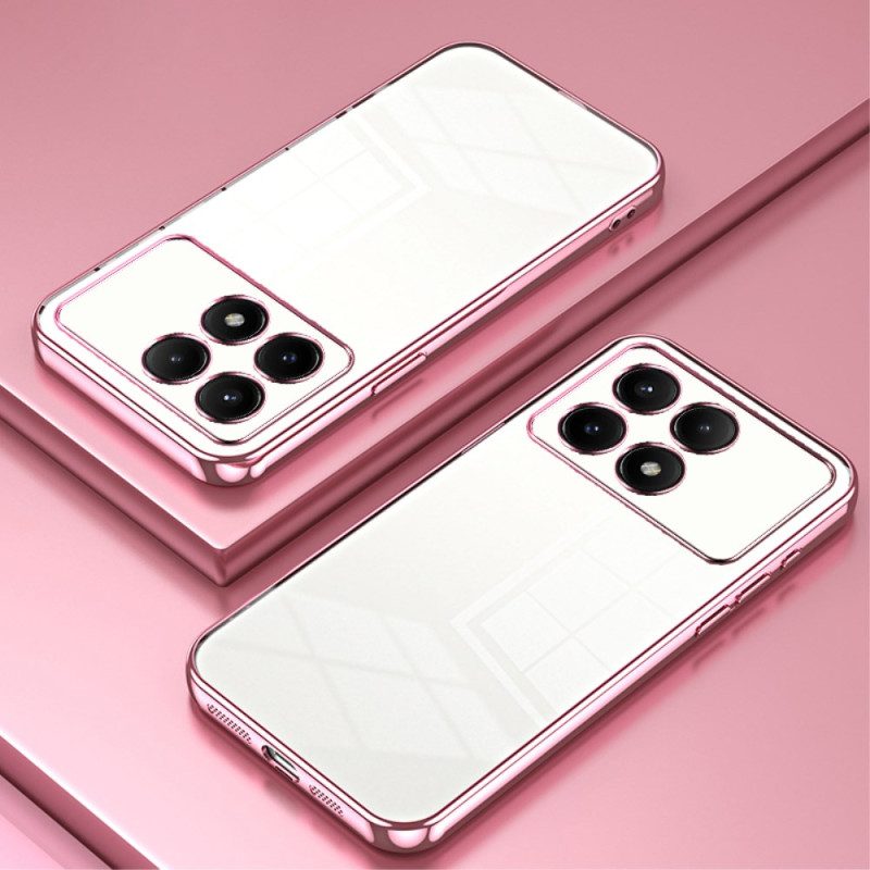 Hoesje Voor Poco X6 Pro 5g Metalen Stijlranden