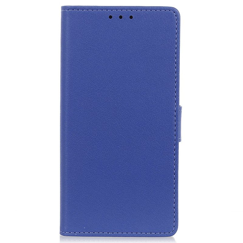 Leren Hoesje Poco X6 Pro 5g Klassiek Bescherming Hoesje