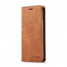 Bescherming Hoesje voor iPhone 11 Pro Folio-hoesje Forwenw Ledereffect