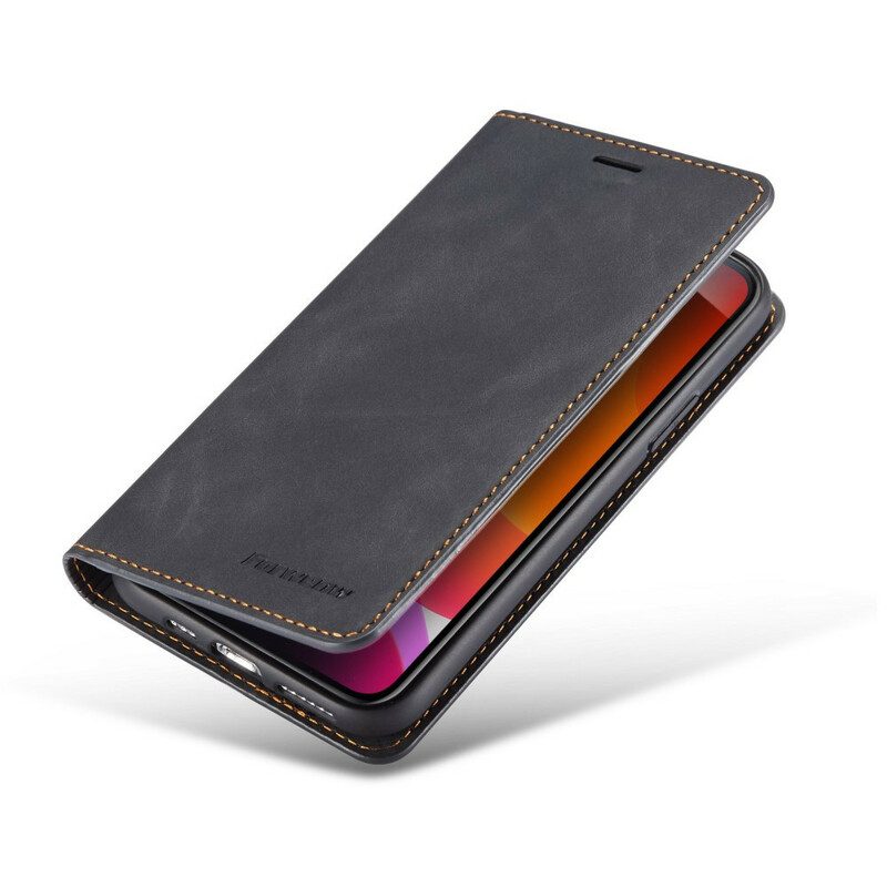 Bescherming Hoesje voor iPhone 11 Pro Folio-hoesje Forwenw Ledereffect