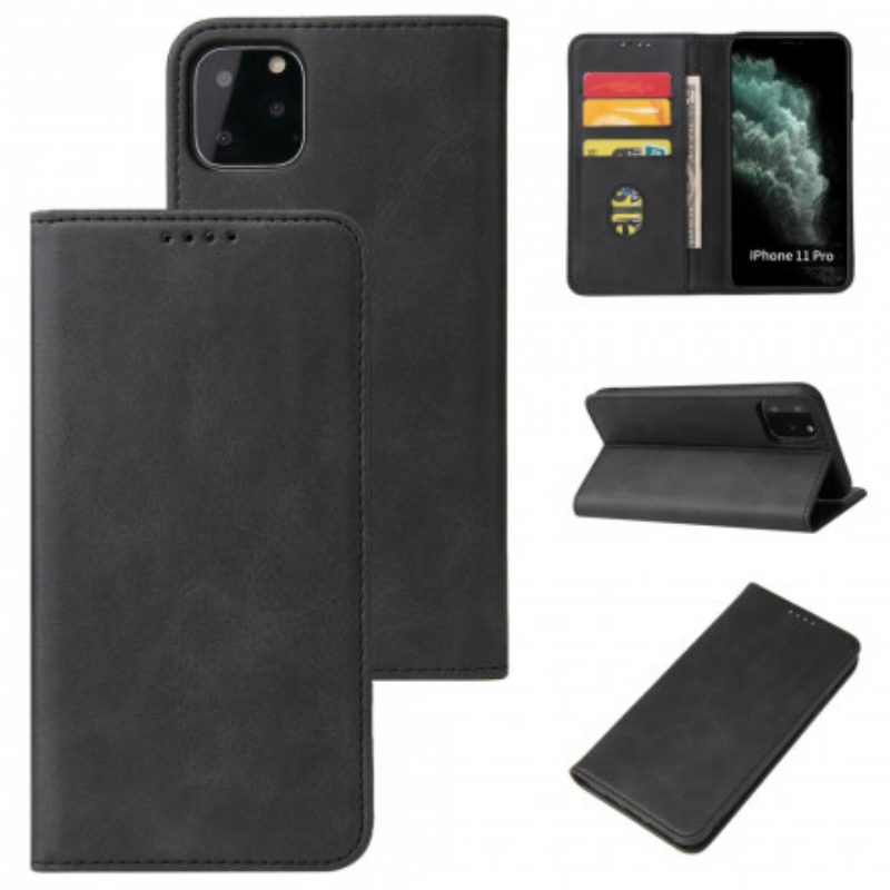 Bescherming Hoesje voor iPhone 11 Pro Folio-hoesje Ledereffect Business Style Plus