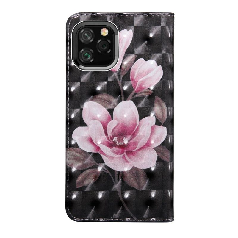 Folio-hoesje voor iPhone 11 Pro Bloesem Bloemen