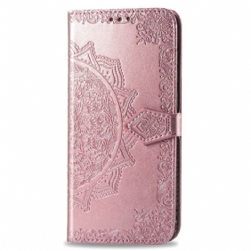 Folio-hoesje voor iPhone 11 Pro Mandala Middeleeuwen