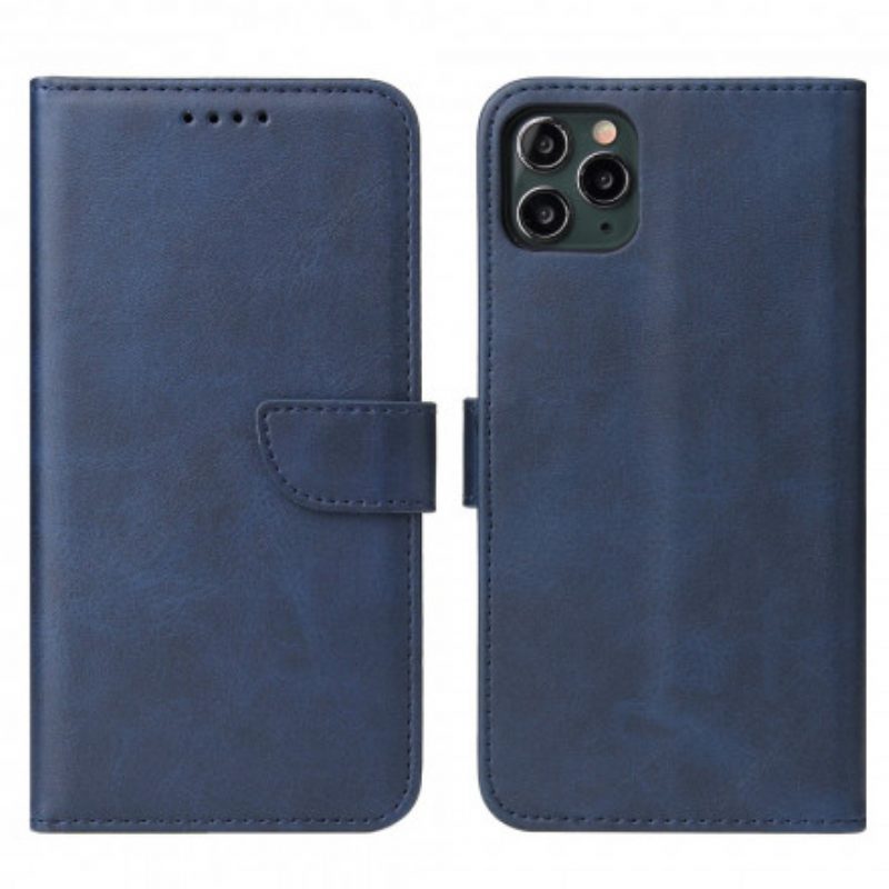 Folio-hoesje voor iPhone 11 Pro Vintage Lederen Stijl