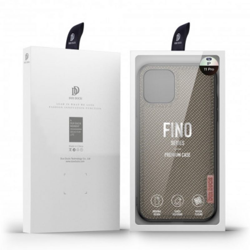 Hoesje voor iPhone 11 Pro Dux Ducis Fino-serie