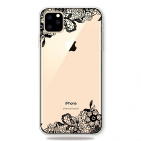 Hoesje voor iPhone 11 Pro Fijne Kant