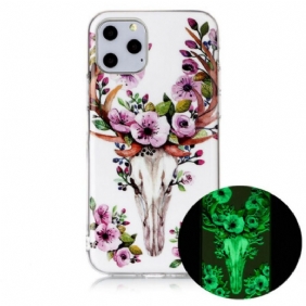 Hoesje voor iPhone 11 Pro Fluorescerende Bloemenelanden