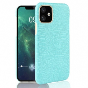 Hoesje voor iPhone 11 Pro Krokodillenhuidstijl