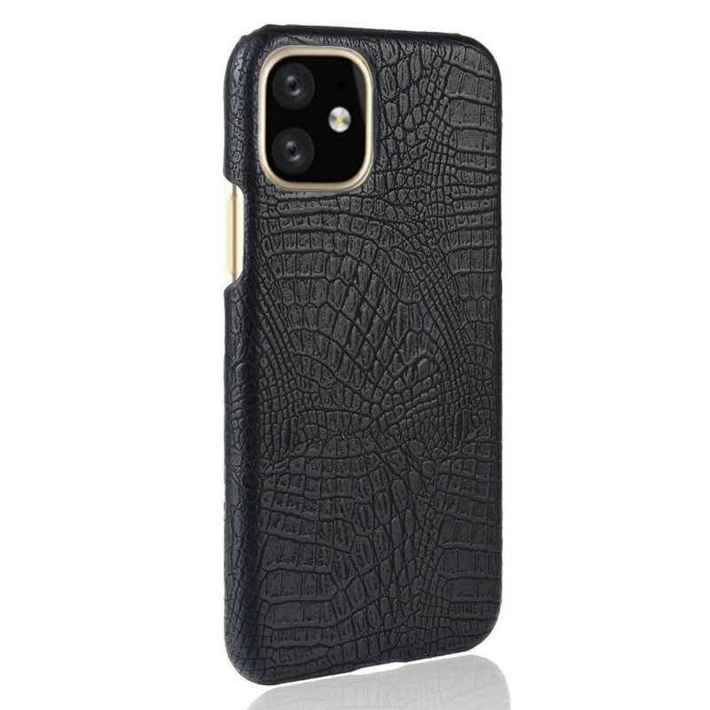 Hoesje voor iPhone 11 Pro Krokodillenhuidstijl