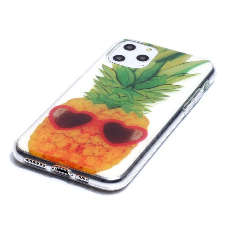 Hoesje voor iPhone 11 Pro Naadloze Incognito Ananas