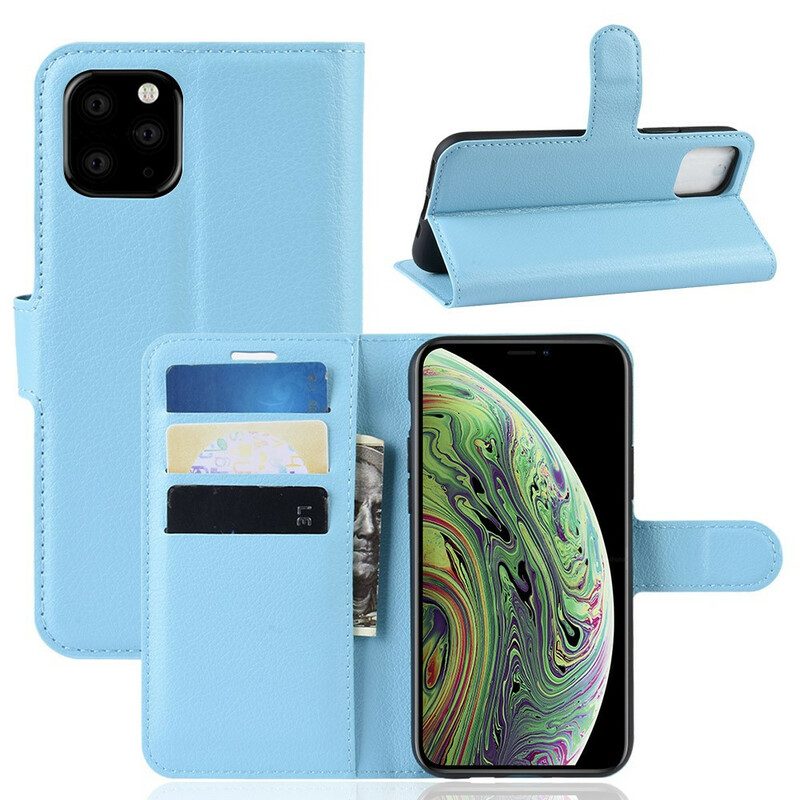 Leren Hoesje voor iPhone 11 Pro Klassiek