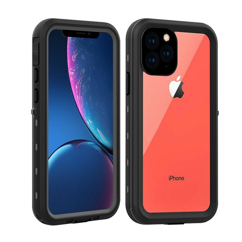 Telefoonhoesje voor iPhone 11 Pro Waterdichte Transparante Redpepper