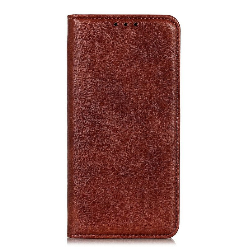 Bescherming Hoesje voor OnePlus 8T Folio-hoesje Elegantie Split Litchi Leer