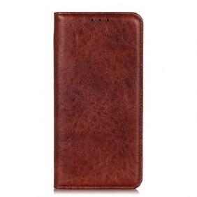 Bescherming Hoesje voor OnePlus 8T Folio-hoesje Elegantie Split Litchi Leer