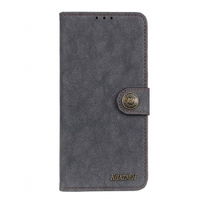 Flip Case voor OnePlus 8T Khazneh Retro Splitleer