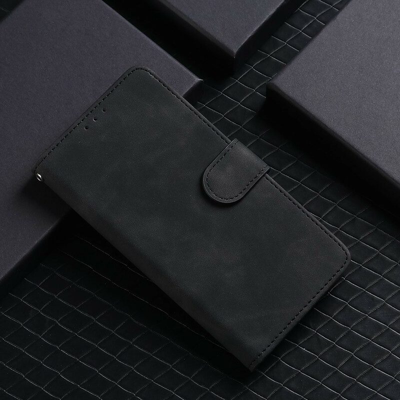 Folio-hoesje voor OnePlus 8T Aanraking Van De Huid