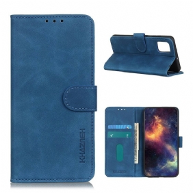 Folio-hoesje voor OnePlus 8T Khazneh Vintage Leereffect