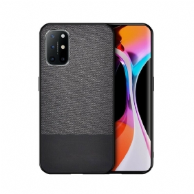 Hoesje voor OnePlus 8T Bi-textuur Kunstleer