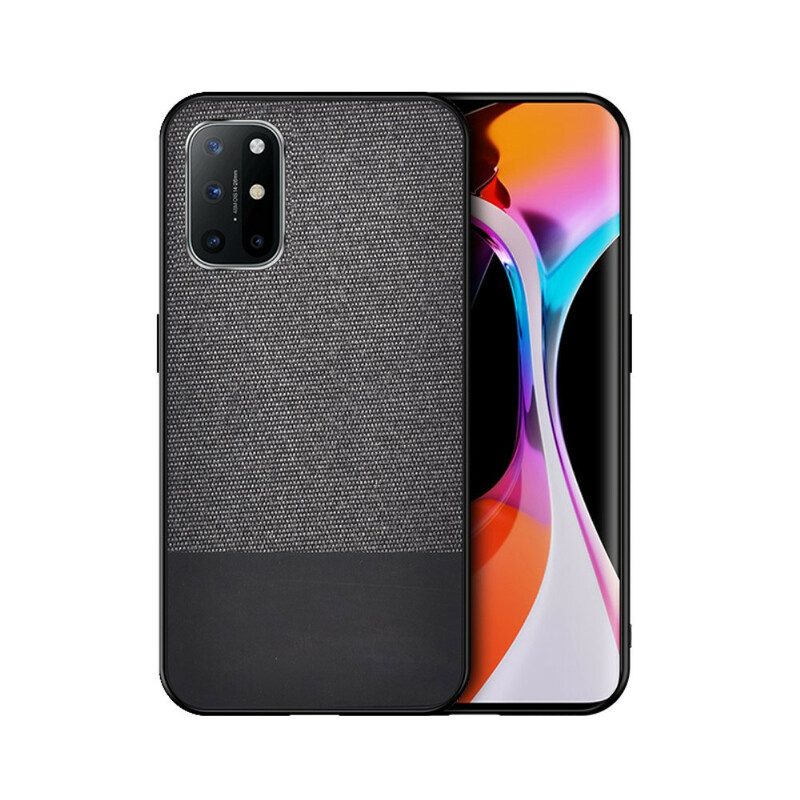 Hoesje voor OnePlus 8T Bi-textuur Kunstleer