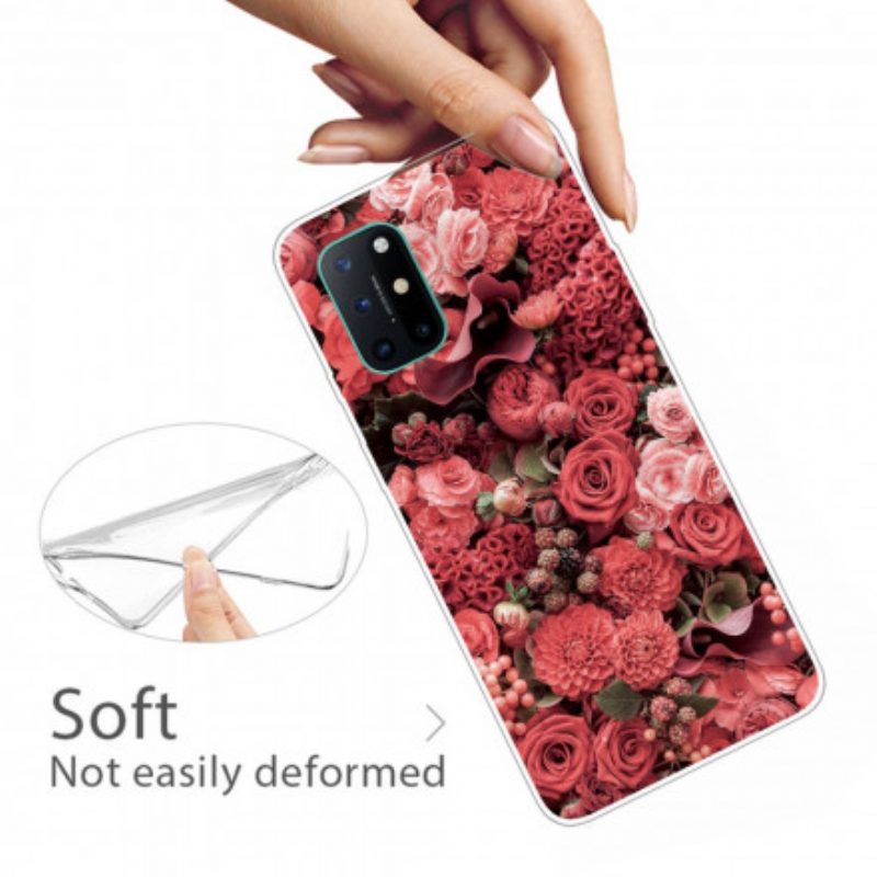 Hoesje voor OnePlus 8T Intense Bloemen