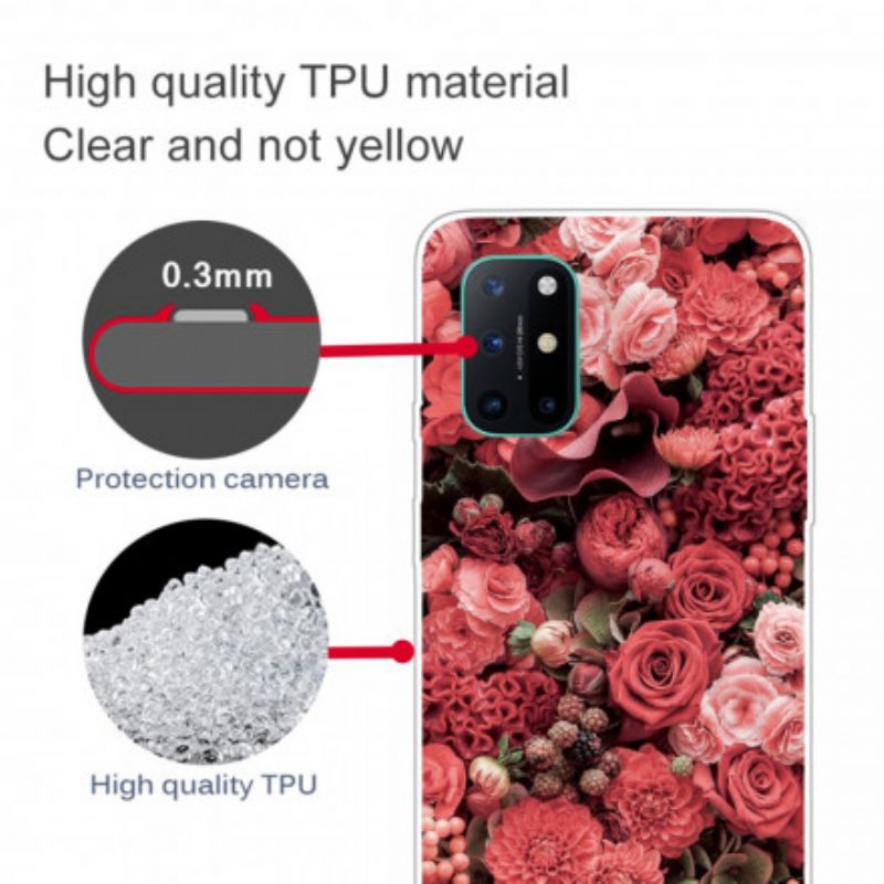 Hoesje voor OnePlus 8T Intense Bloemen