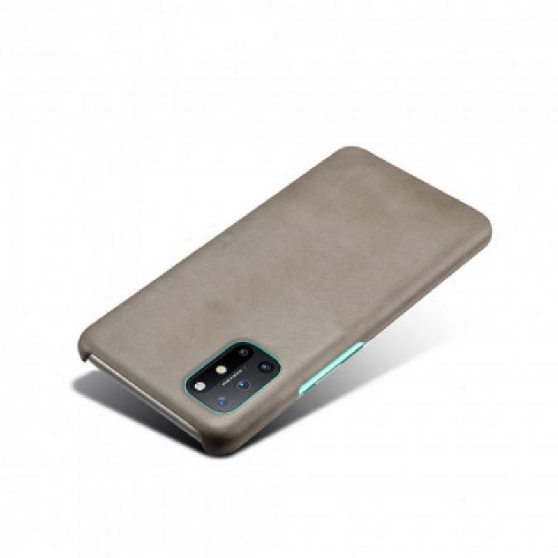 Hoesje voor OnePlus 8T Leer-effect