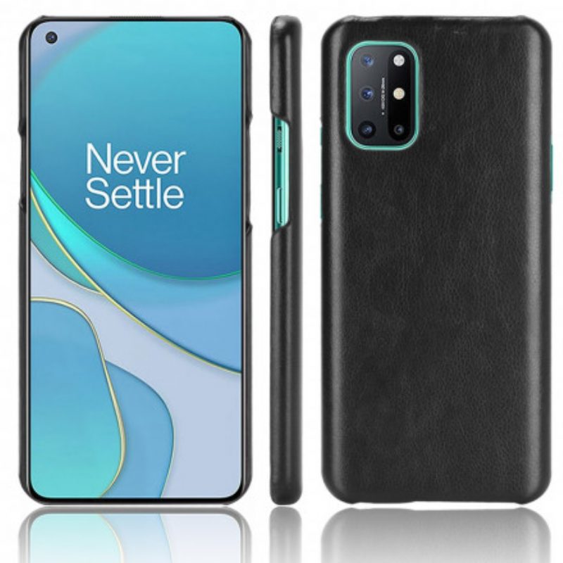 Hoesje voor OnePlus 8T Litchi Performance Leereffect