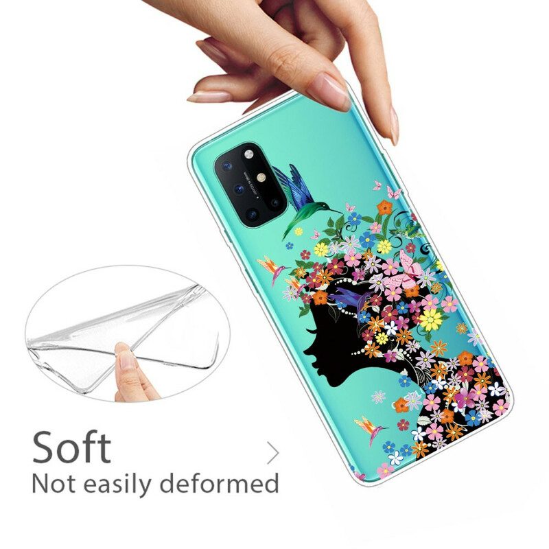 Hoesje voor OnePlus 8T Mooi Bloemhoofd