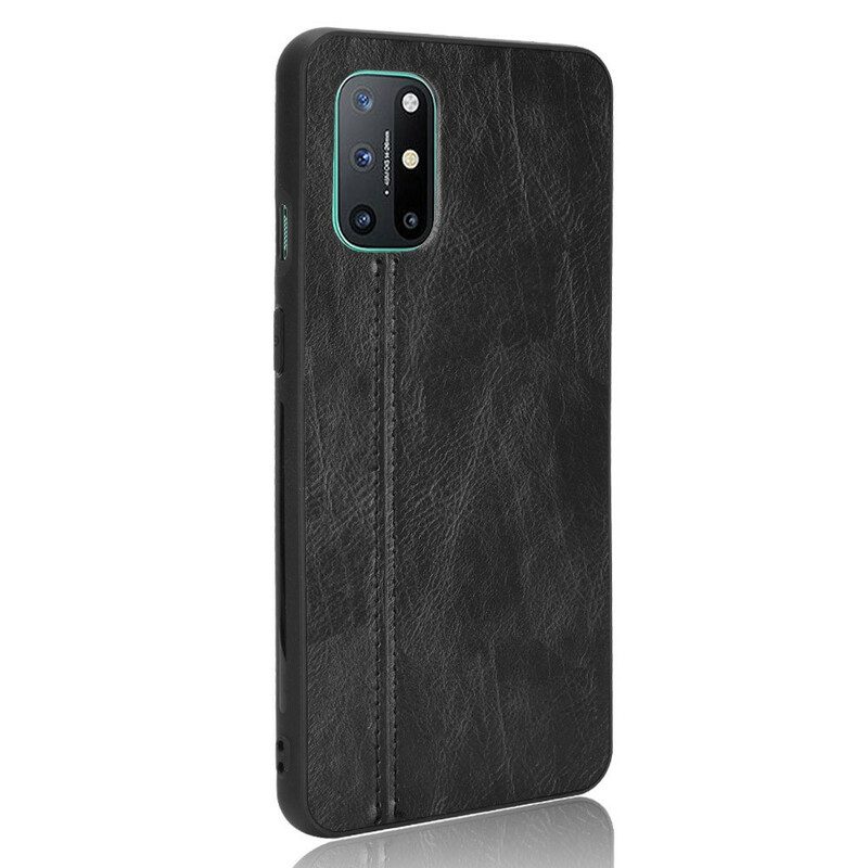 Hoesje voor OnePlus 8T Stijl Lederen Stiksels