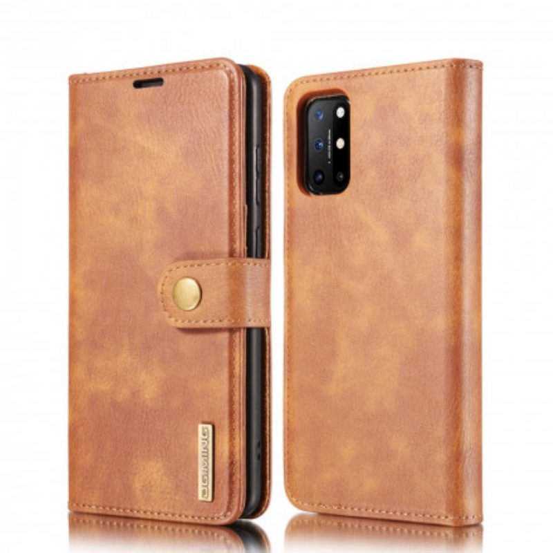 Telefoonhoesje Leren Hoesje voor OnePlus 8T Dg. Ming Afneembaar